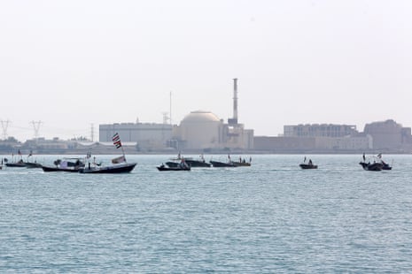 Bushehr nuclear power plant in Iran. The Europeans said Tehran had been given ample opportunity to make itself compliant.