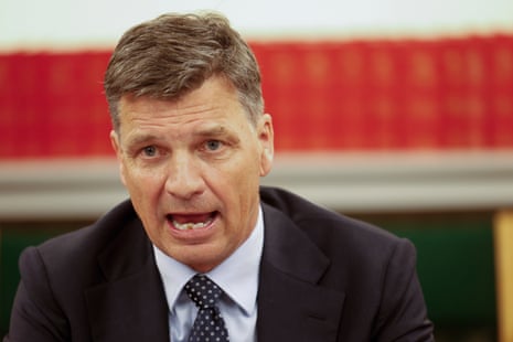 Angus Taylor last week.