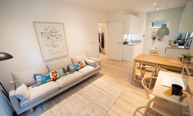 The interior of a Pocket Living flat