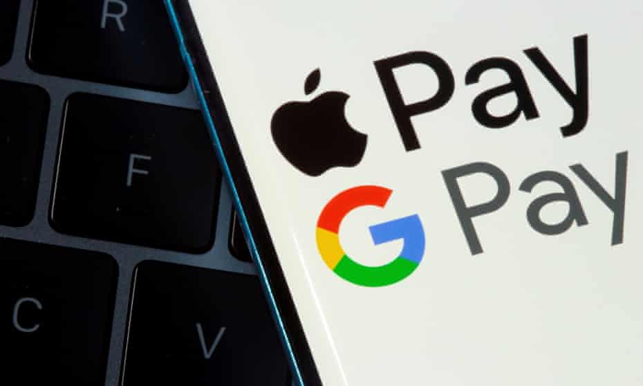 apple and google pay logos