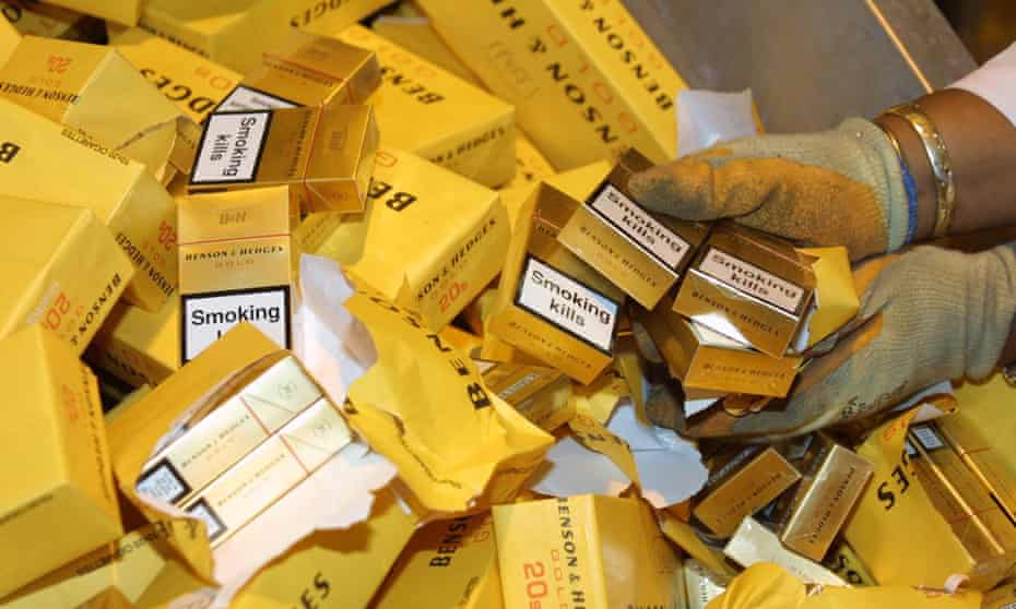 In the past, tobacco companies have been involved in smuggling their own cigarettes as a way of evading the high taxes imposed in some countries and increasing sales. 