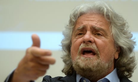 5-Star Movement party leader, Beppe Grillo