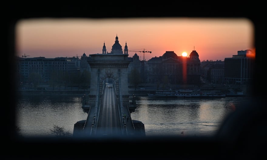 Sunrise in Budapest
