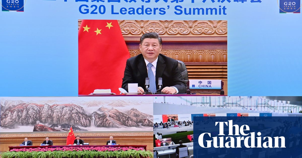 Xi Jinping to address Cop26 by written statement, not video link