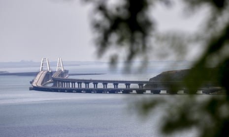The Crimea bridge