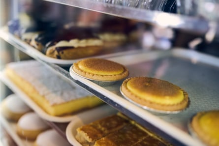 Sweets on display at Montmorency Bakehouse.