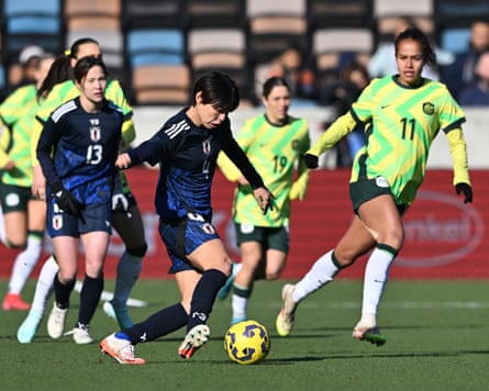 Saki Kumagai in action for Japan