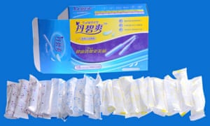 Chinese tampons: many supermarkets and pharmacies don”™t stock them.