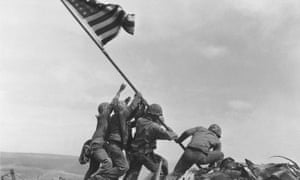 US Marines raise the American flag atop Mt Suribachi, Iwo Jima, Japan, on 23 February 1945. 3000.jpg?width=300&quality=85&auto=forma