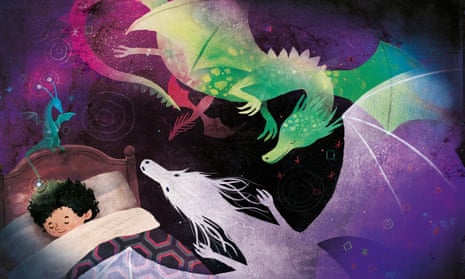 An illustration by Carmen Saldana from The Boy Who Dreamed Dragons.