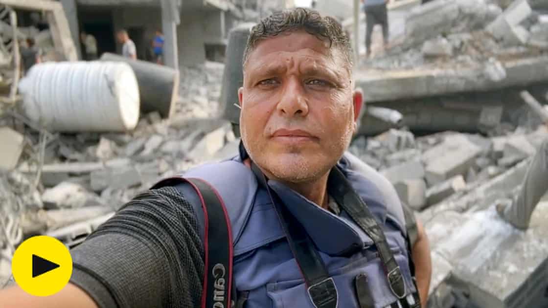 How we survive: my family’s year inside Gaza – video