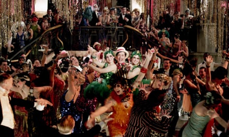 ‘Inebriate bash’ … a party in the 2013 film of The Great Gatsby.