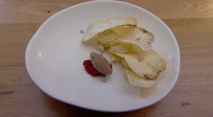 Potatoes and cream