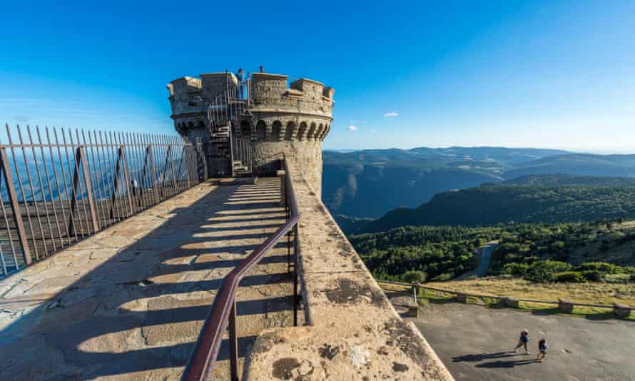 Mount Aigoual in the south of Central Massif between Gard and Lozere.