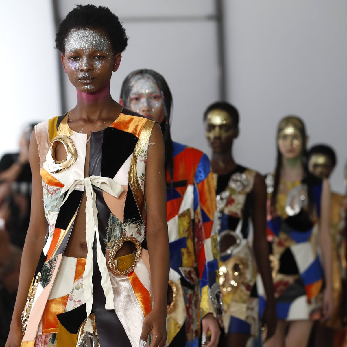 Marni Blends Old And New Fabrics Looking For Beauty In Leftovers Fashion The Guardian