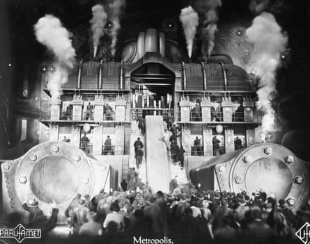 Film set of Metropolis
