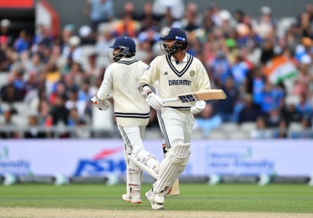 Washington Sundar and Ravindra Jadeja connected their measurement to hundreds of years astatine Old Trafford