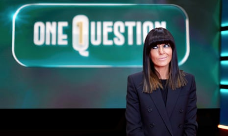 She is palpably having fun! … Claudia Winkleman on One Question.