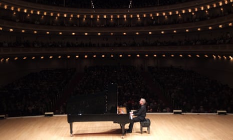 Scaling new heights … Jeremy Denk at Carnegie Hall, New York.