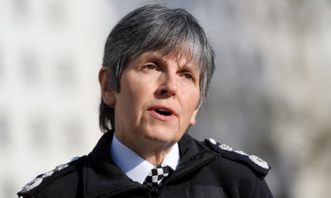 Cressida Dick, commissioner of the Metropolitan police service, in London