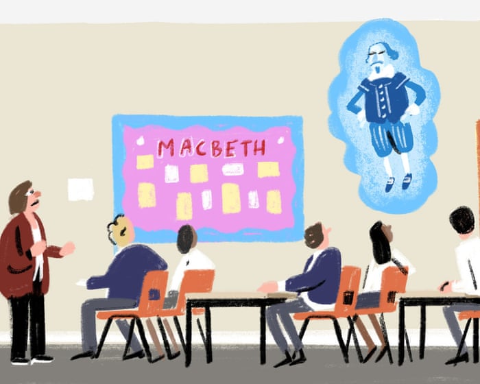 ‘Teach kids internet bollocks, not my old rubbish,’ says Shakespeare: the Stephen Collins cartoon