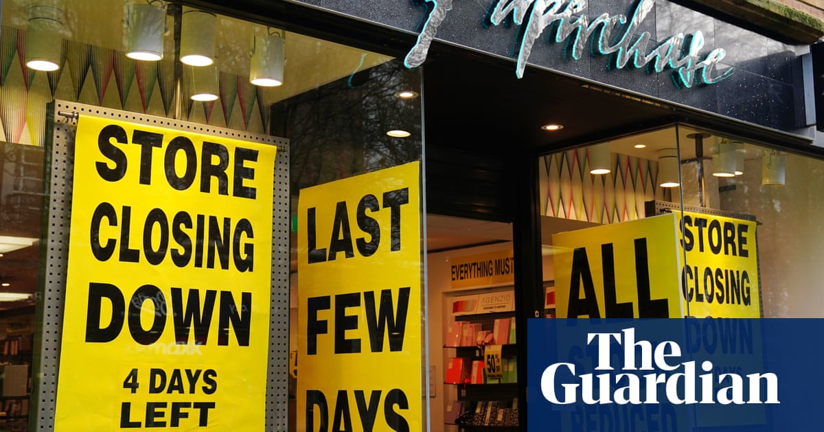 Loss of nearly 15,000 UK retail jobs a brutal start to 2023, report says
