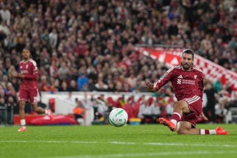 Liverpool 3-1 Tottenham Hotspur: Carabao Cup third round – live