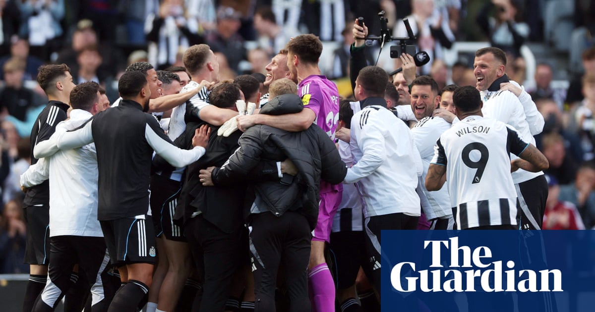 Newcastle scrape into Champions League despite Alcaraz winner for Everton Newcastle scrape into Champions League despite Alcaraz winner for Everton