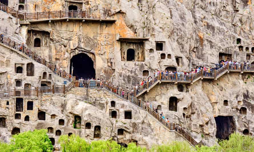 Longmen Caves, Luoyang, China.