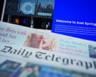 Telegraph owner poised to make newsroom job cuts in investment promise U-turn