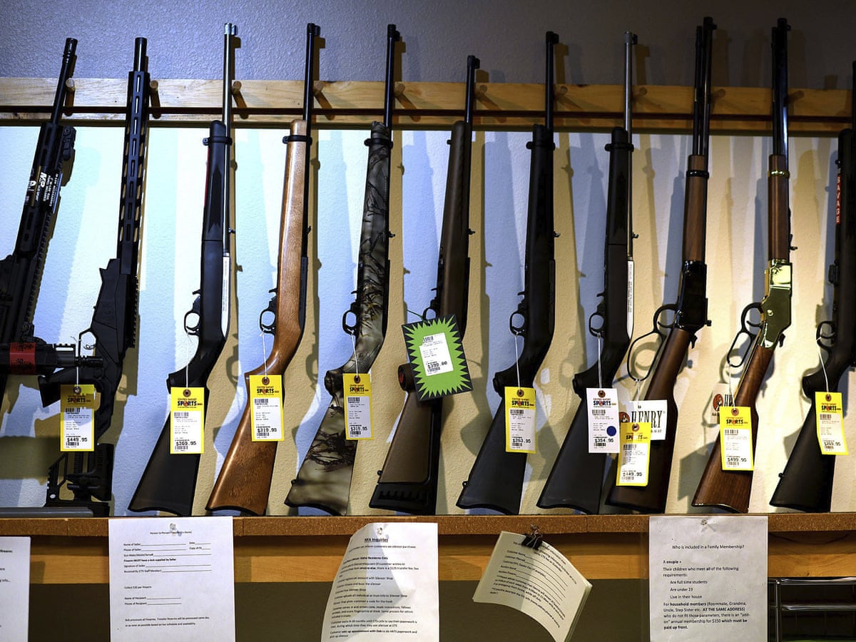 Us Gun Sales Spiked During Pandemic And Continue To Rise | Us Gun Control |  The Guardian