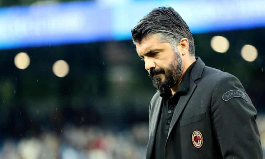 Gennaro Gattuso leaves Milan but tells club not to pay him for rest of  contract | Milan | The Guardian