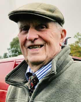 Andrew Daly, 93, Greyhound breeder, owner and trainer, County Westmeath, Ireland.
