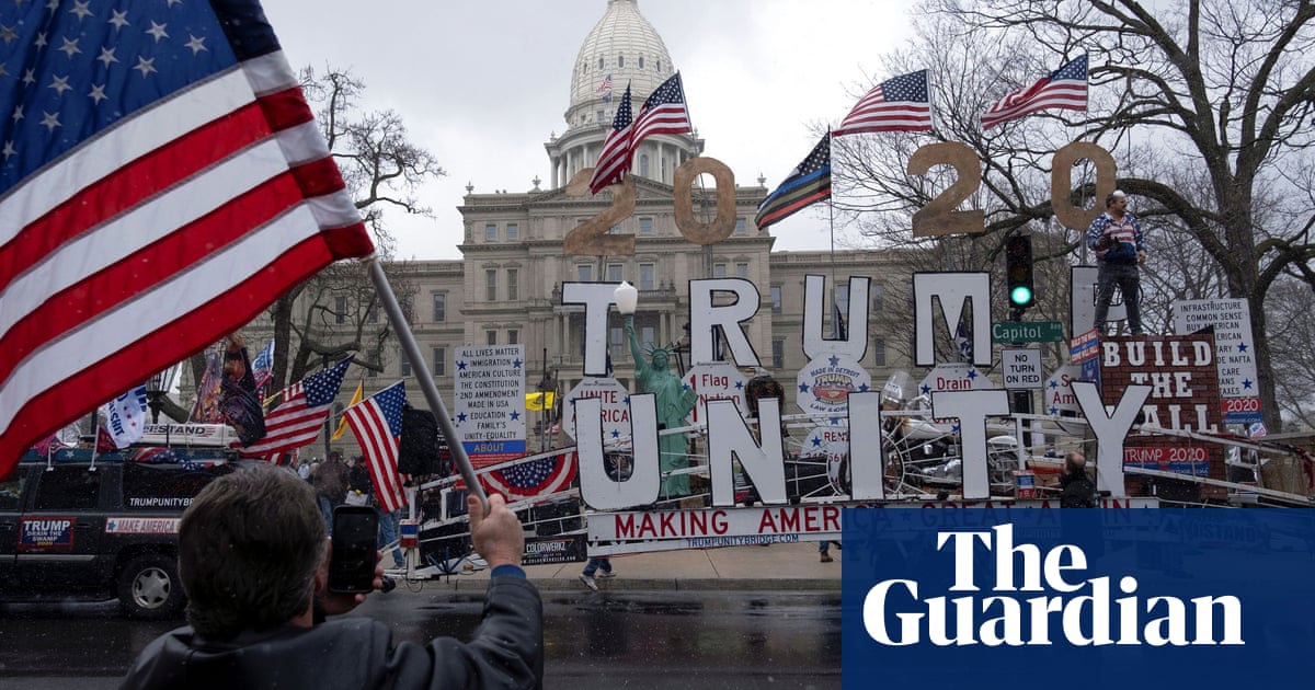 Revealed: major anti-lockdown group's links to America's far right