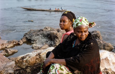 Ramatou (left) and Aisha, both survivors of gender-based violence, in Bangui in the Central African Republic.