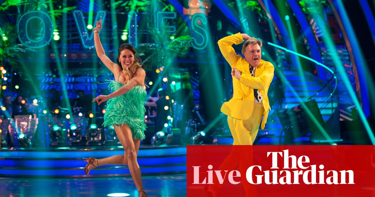 strictly come dancing week four as it happened television radio the guardian