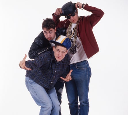 Beastie Boys : de (de gauche à droite) Adam Horovitz (Ad-Rock), Adam Yauch (MCA), Mike Diamond (Mike D). 