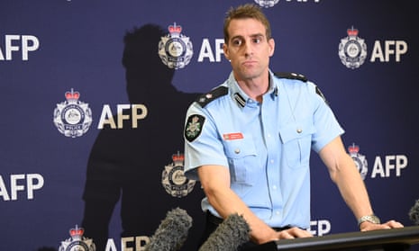 AFP (Australian Federal Police) Detective Superintendent Adrian Telfer