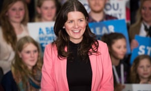 Michelle Donelan with supporters