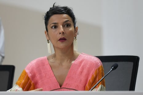 Irene Vélez Torres, Colombia’s minister of environment and sustainable development, called for more ambition in the negotiations at Cop30.