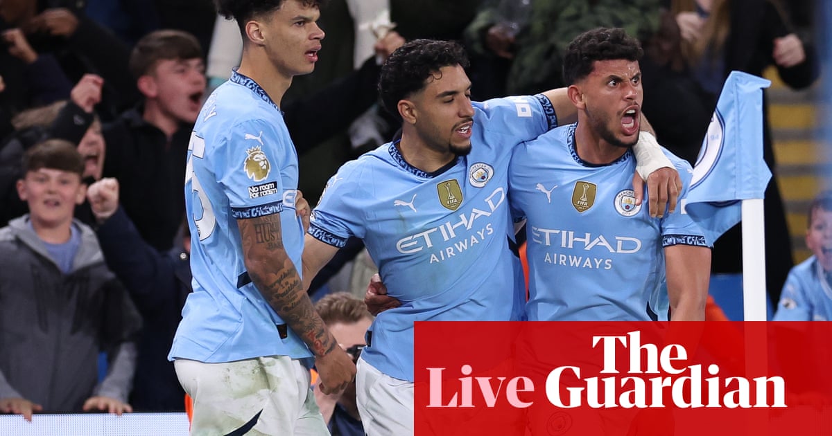 Manchester City 2-1 Aston Villa: Premier League – as it happened Manchester City 2-1 Aston Villa: Premier League – as it happened