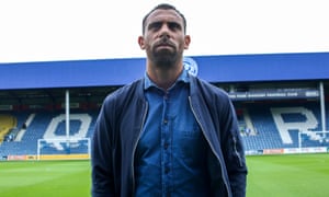 Super hoop ... Anton Ferdinand at his old club QPR.