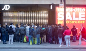 Shoppers on Oxford Street, London, are out to grab a bargain in the Boxing Day Sales 2014