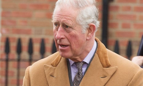 Prince Charles during a visit to Poundbury in Dorset in 2017