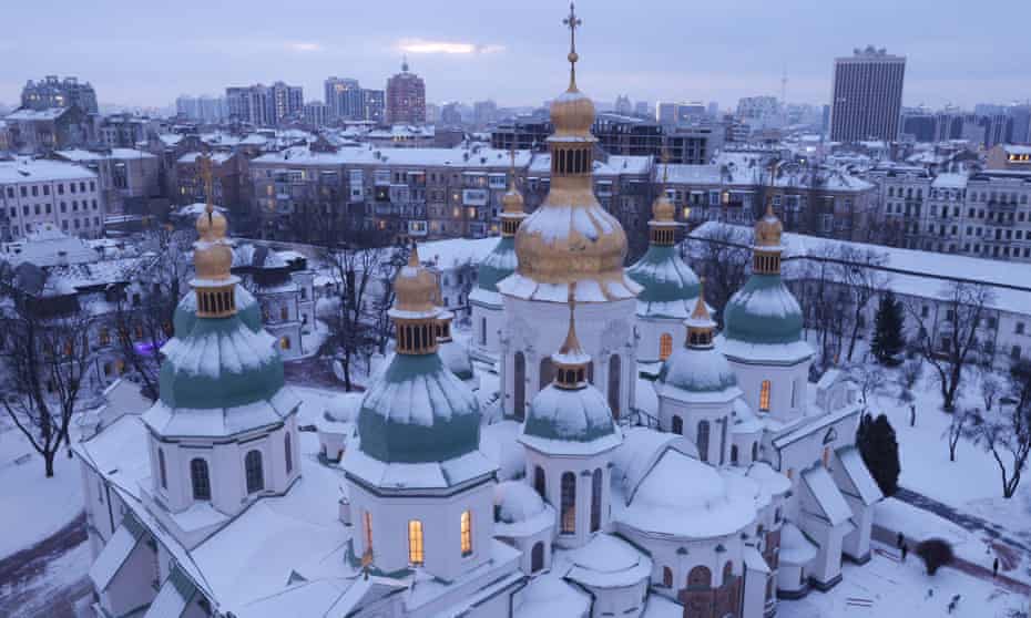 Saint Sophia Cathedral in Kyiv, Ukraine.