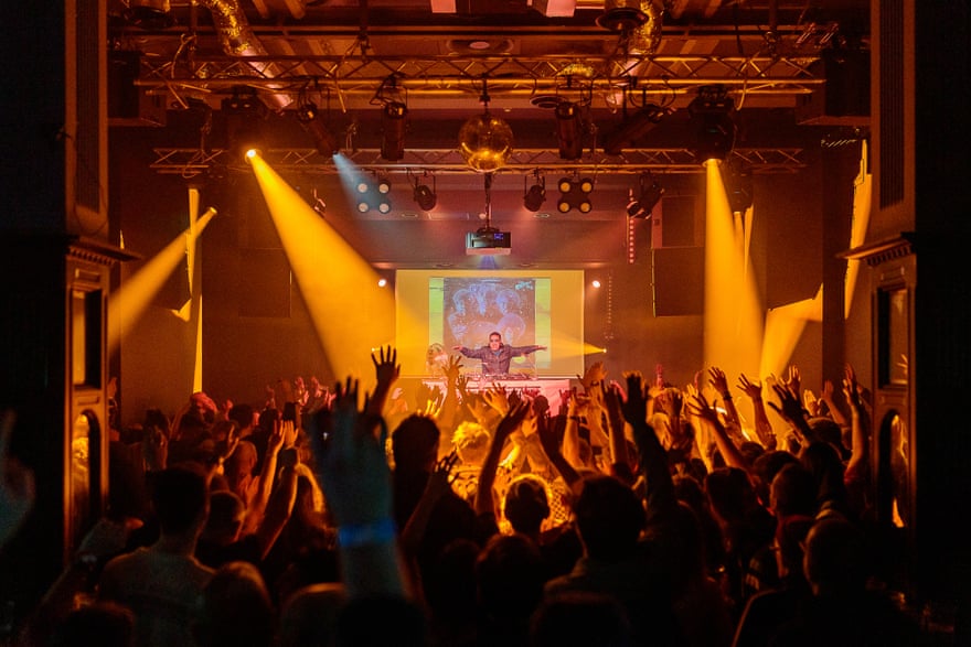 Craig Charles on the decks last March.