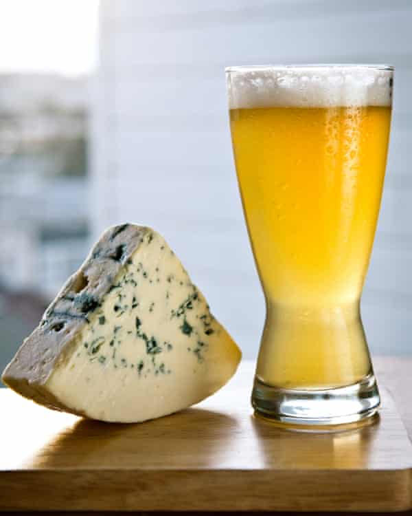 Cheese and beer ... previously unthinkable.