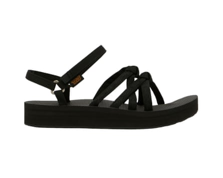 Teva Midform Kena Slim sandals in Black
