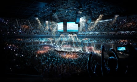 The project, if approved, will become the UK’s largest concert arena