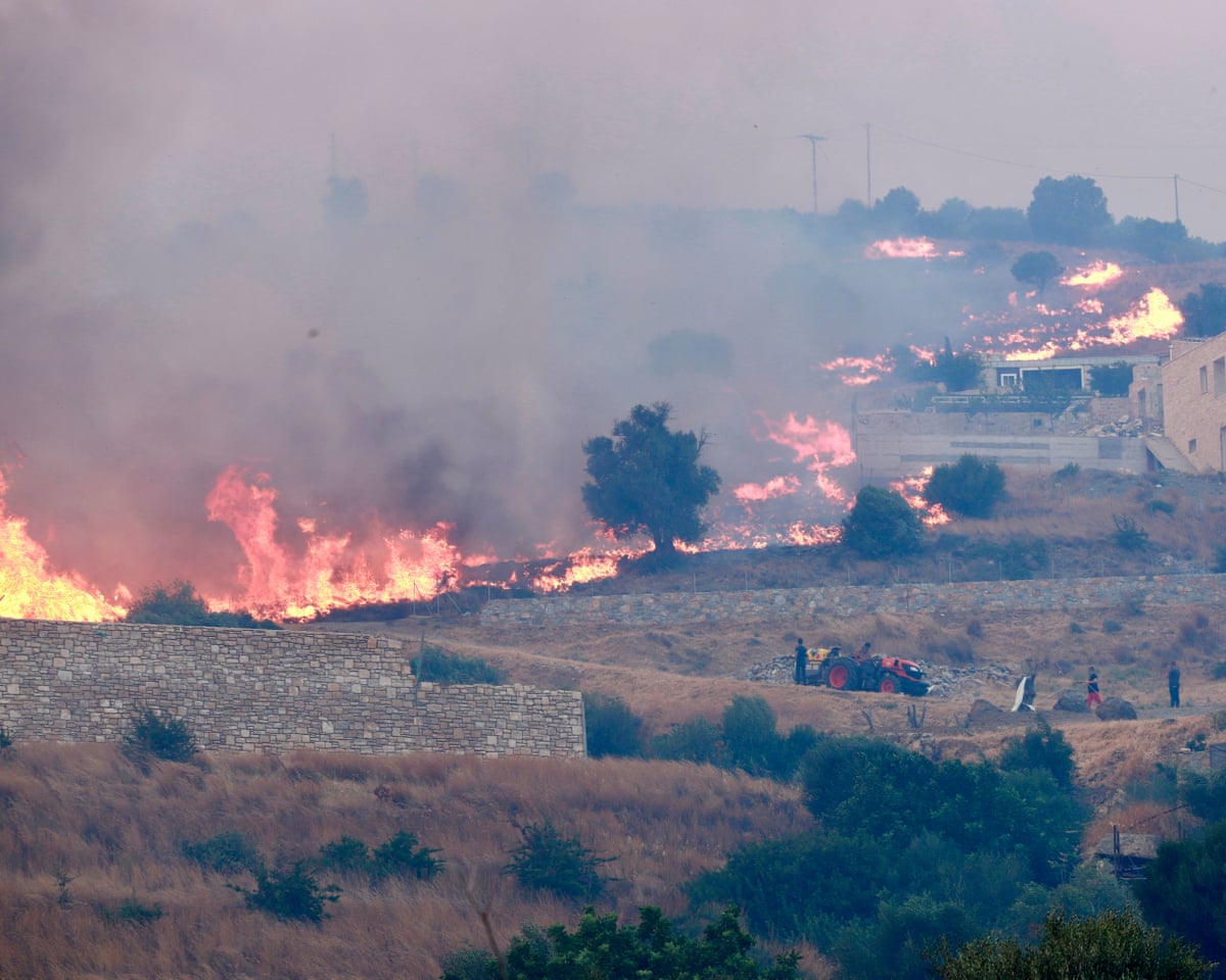 Three firefighters killed on Crete and in mainland Greece as Europe battles wildfires | Wildfires | The Guardian